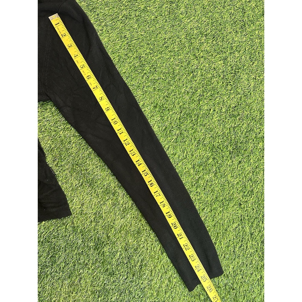 Vintage BCBG Maxazria Sweater‎ Women Large Black Long Sleeve Faux Fur Trim Y2K - Picture 10 of 15